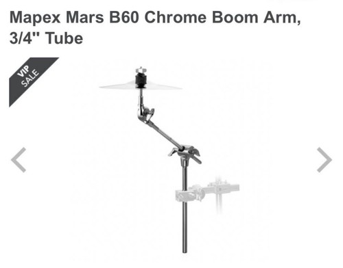 Mapex b60 mars cymbal chrome - mapex,