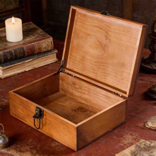 Vintage wood lockable - vintage,