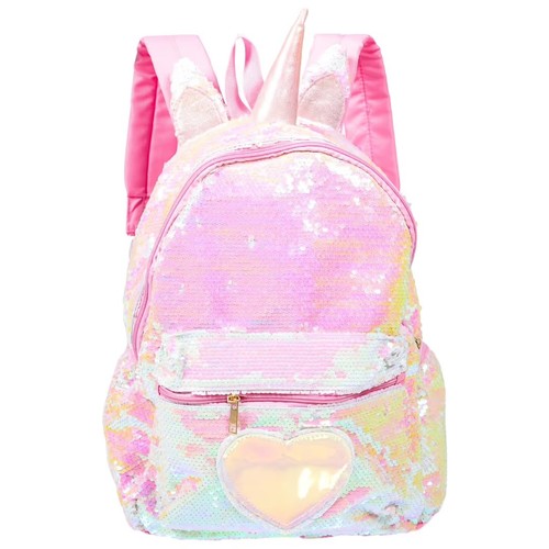 Unicorn sequin backpack flip - unicorn,