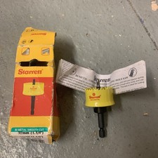 Starrett 32mm Bi-Metal Holesaw with Arbor BNiB CSC32