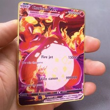 Pokémon 10000point Metal Card TCG Arceus VMAX Golden Metal Card Gifts for Kids