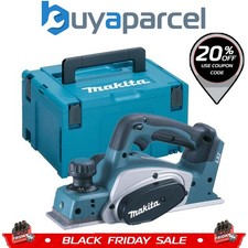 Makita DKP180Z 18v Planer LXT Lithium Ion Li-Ion Cordless Bare + MakPac DKP180ZJ