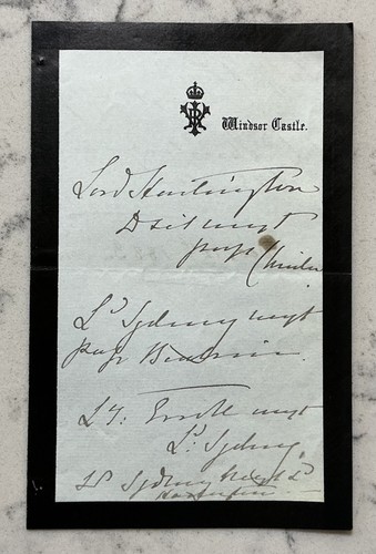 Antique queen victoria - victoria, als