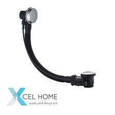 Chrome Round Pop-Up Bath Waste