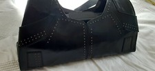 Karen Millen Rare Ladies  Leather Bag With Little Design Studs
