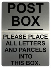 528 POST BOX Metal Aluminium