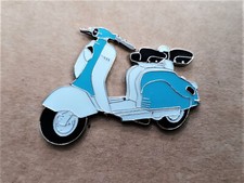 AS LAMBRETTA 150LD LAPEL PIN