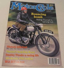 Classic MC 10/93 Vincent Rapide,BSA B31,Triumph Tiger 100, Indian Hendee Special