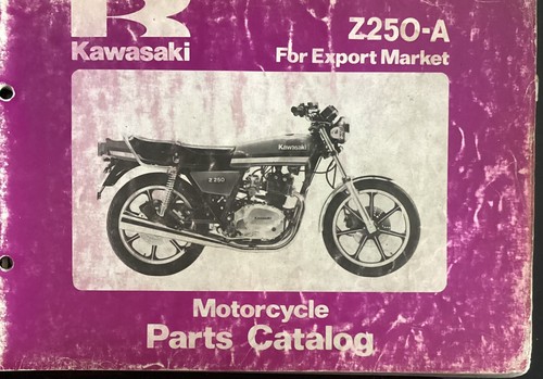 Kawasaki genuine parts - kawasaki, book