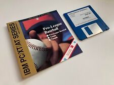 IBM PC / XT / AT   3.5" Disk / Diskette ~ Pro-League Baseball ~ Disk / Instr.