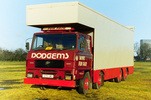 Foden lorry wanstead flats - lorry,