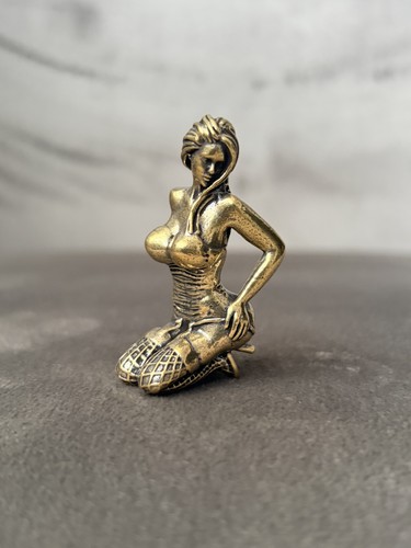 Seated elegant girl antique - seated,