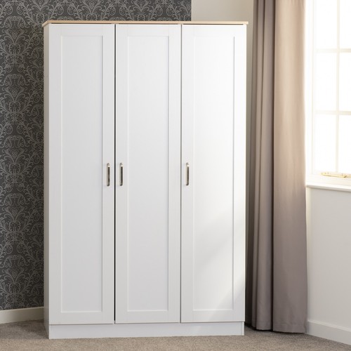 Portland door wardrobe white - 3,