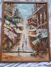 Framed Oil Painting Hong Kong