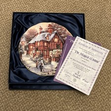The Bradford Exchange Royal Doulton Plate The Magical Window Christmas Boxed