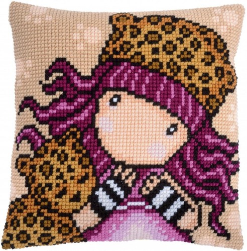 Vervaco cross stitch cushion - cross,
