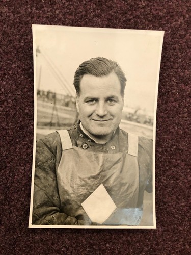 Speedway photograph postcard