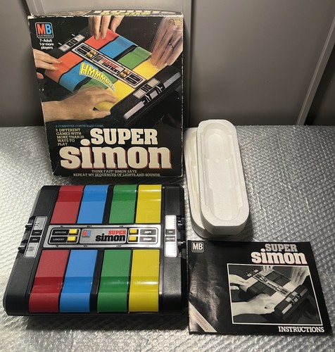 Vintage 1980 super simon - simon, game