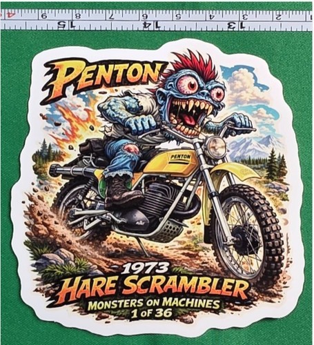 1973 penton hare scrambler - 1973,