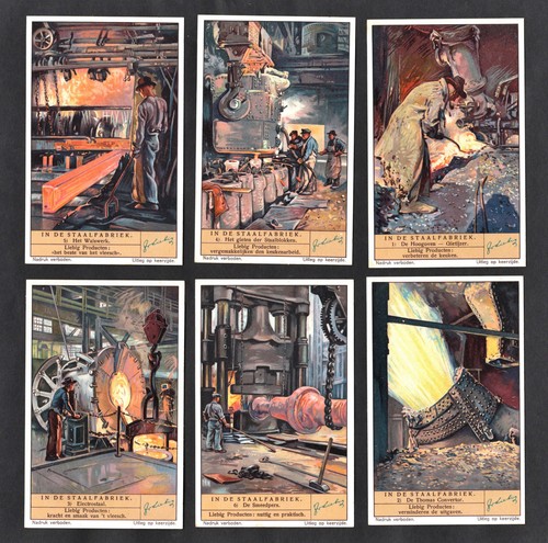Steel works foundry card - foundry,