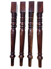 Set of 4 beautifully turned