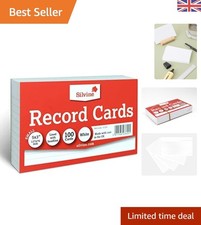 5x3" White Lined Record Cards