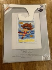 Vervaco GIRL SWIMMER NEW Cross