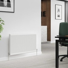 Stelrad Compact K1 Type 11 1200 x 450mm Single Panel Radiator, Single Convector