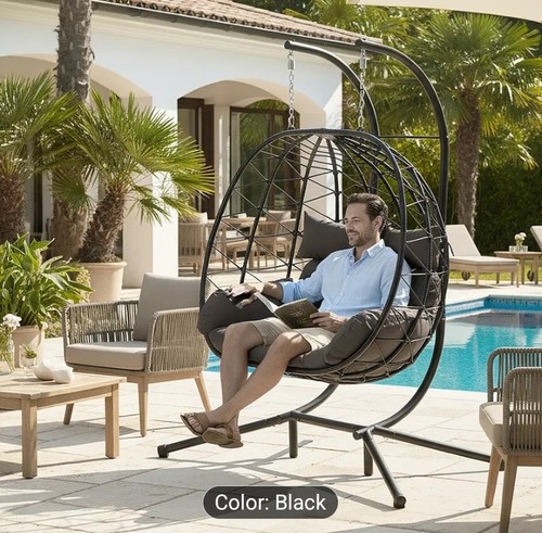 Hanging egg chair - egg, with