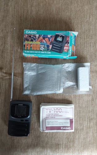 Casio 100 mini lcd - casio, tv-100