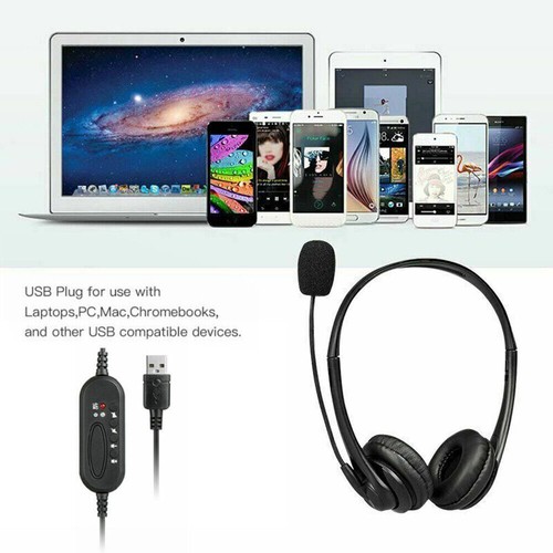 Wired usb headset with - wired,