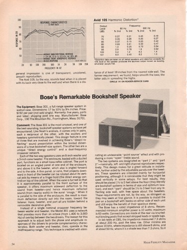 Bose 301 speaker original - bose,