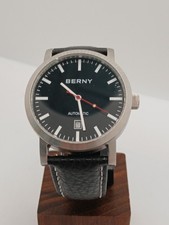 Berny Men's Automatic Watch Swiss Railway Style In mint Condition