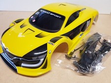 1/10 RC car 190mm/ 200mm on road drift Renault Body Shell Yellow