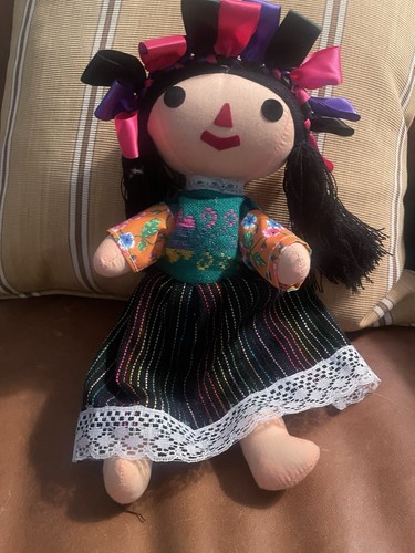 Mexican rag doll handmade - rag,