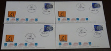 Greece 2004 canoe kayak slalom Sport Dates SET 4 Covers