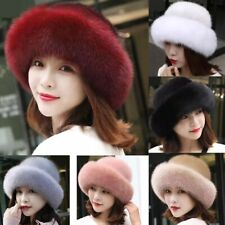 New Fluffy Fur Bucket Hat For