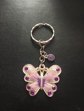 Butterfly Style  keyring