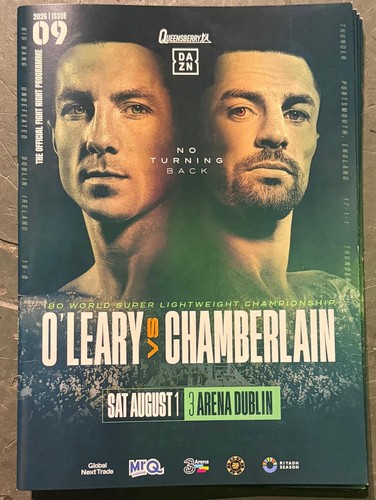 Boxing programme leary - programme, o'leary