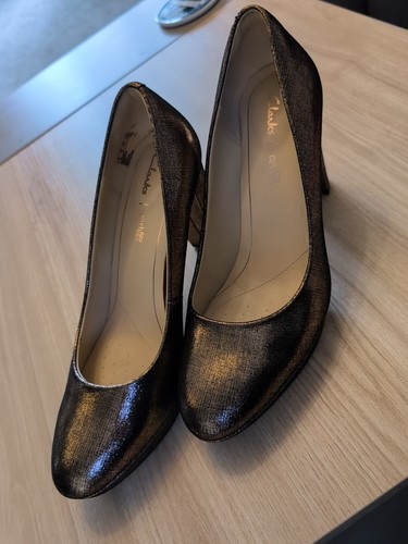 Clarks ladies leather court - clarks,