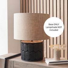Mango Wood Table Lamp Base