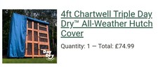Chartwell 4ft Triple Hutch