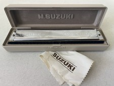 Boxed Suzuki Tremolo SU-24 Timer 2 Harmonica in The Key of  C