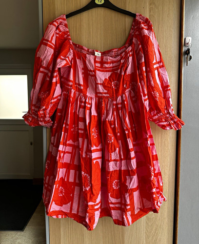 River island red - pink, floral