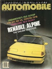 September 1987 Automobile VW