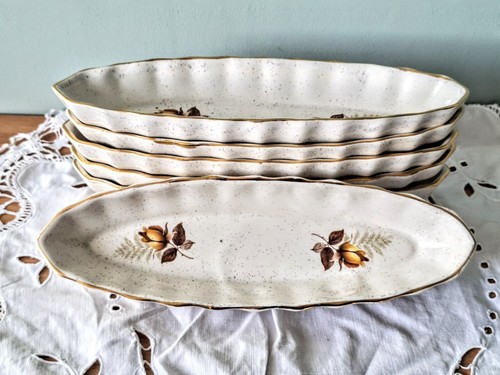 Kernewek pottery dish autumn - dish,