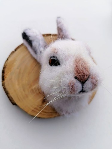 Handmade needle felted - needle,