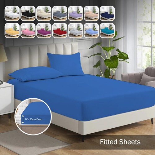 Fitted bed sheet 28cm - sheet,
