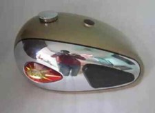 BSA A7 A10 Golden & Chrome