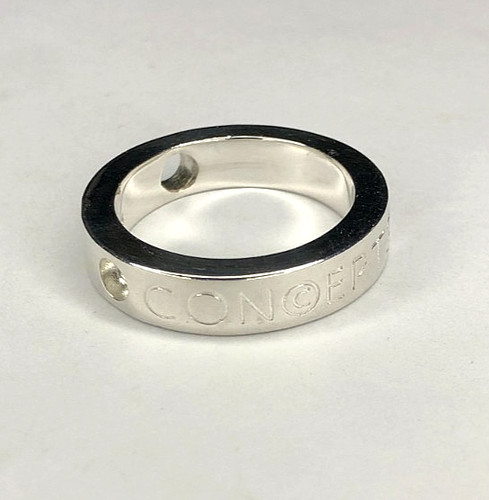 Mens sterling silver modern - sterling,